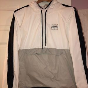 VS PINK White Windbreaker, Size XS